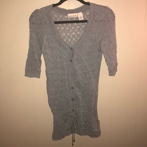 DKNY short sleeve sweater